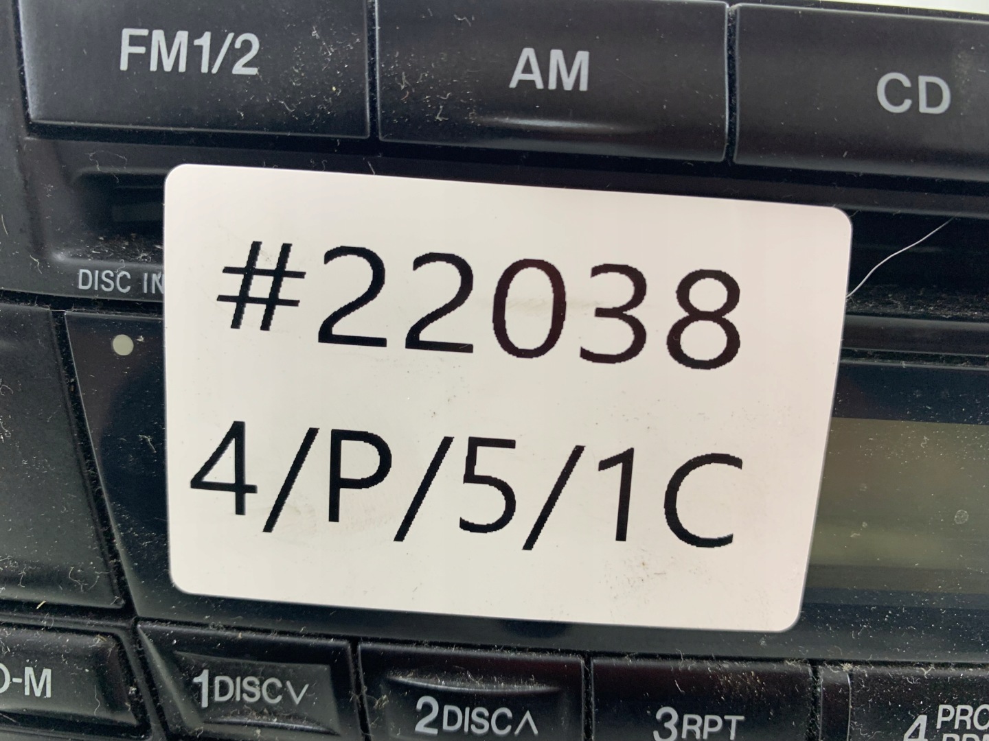 MAZDA PREMACY e Radio RADIO