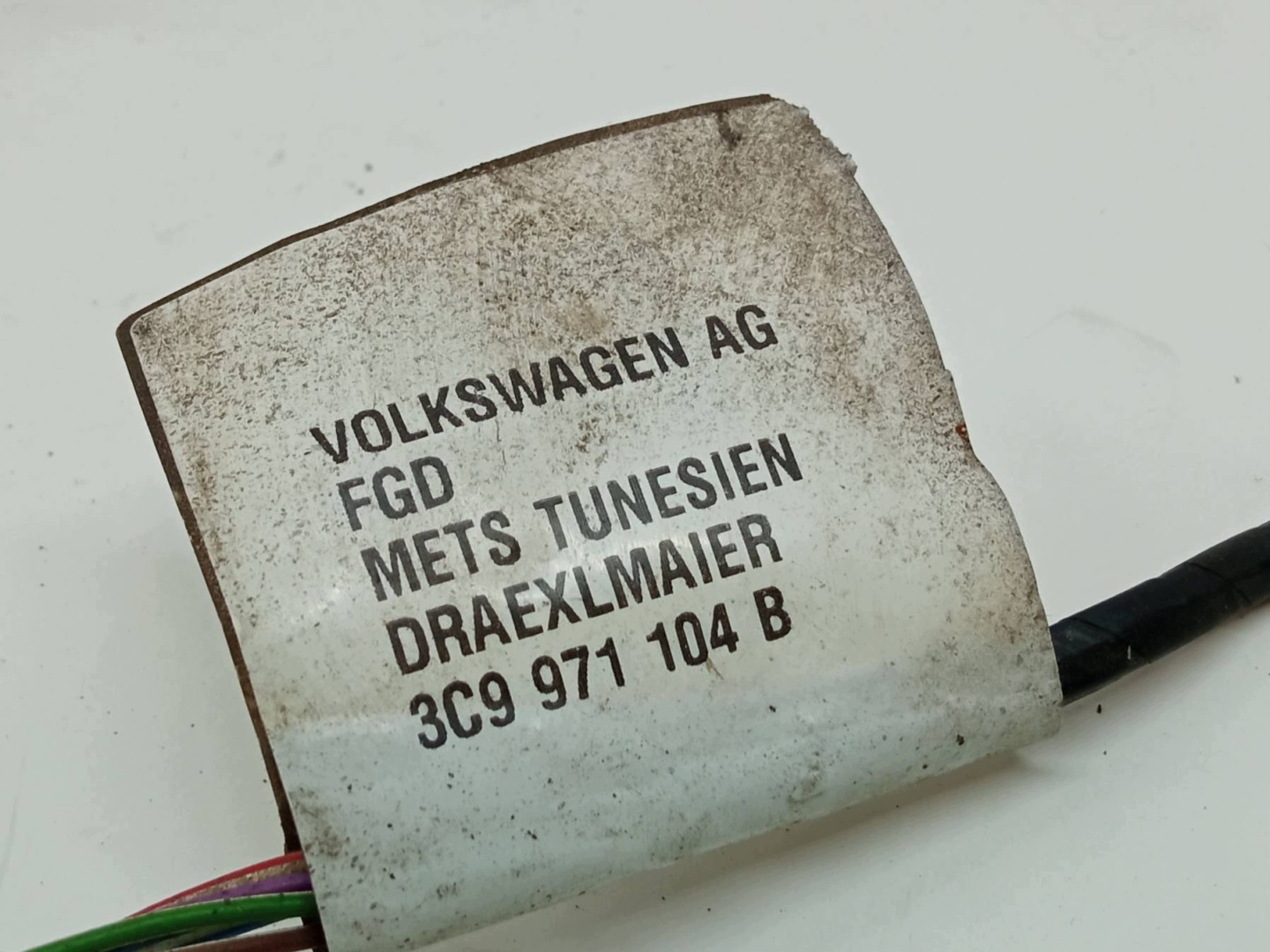 bundle PDC rear part 3C9971104B VW Volkswagen Passat VI (2005-2010) B6