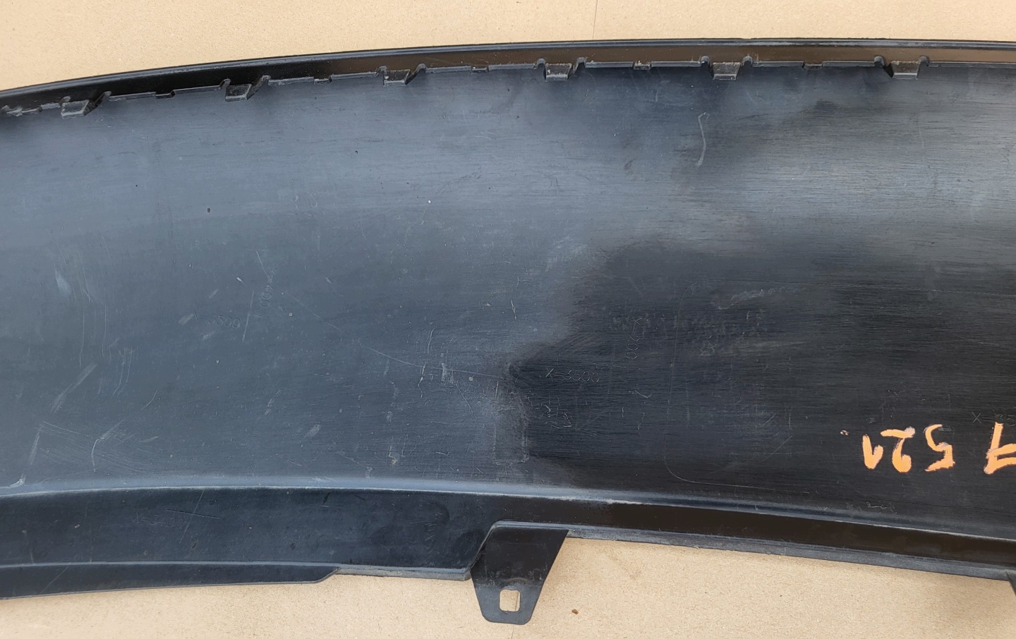 spoiler accessori diffusore Paraurti posteriore SPOILER AUDI A5 B8 8t8 SPORTBACK OE