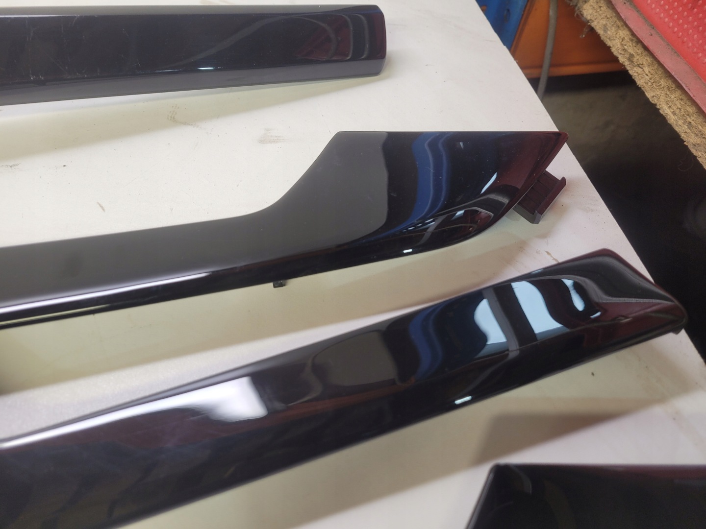 modanatura DEKORY DEKOR PIANO BLACK AUDI A4 B9 A5 8W1