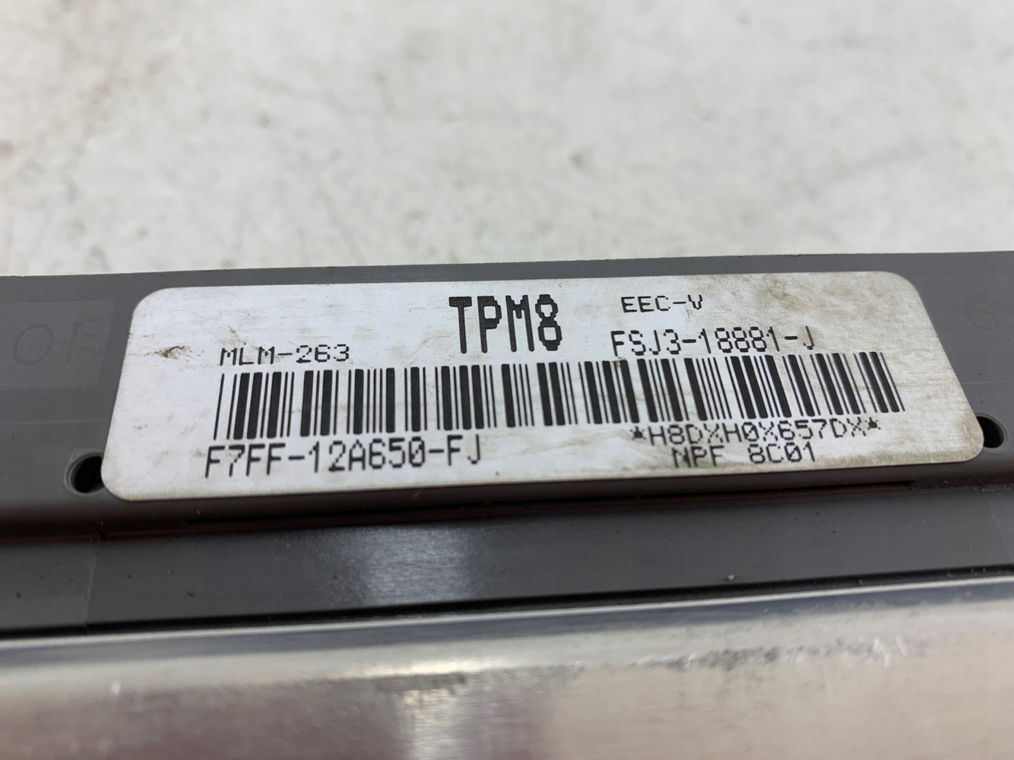 MAZDA 626 GF 2.0 unité de commande électronique uce moteur F7FF12A650FJ