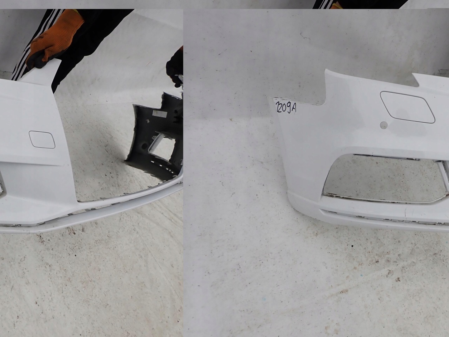 AUDI A3 8V5 LIFT sedan bumper front SPR PDC