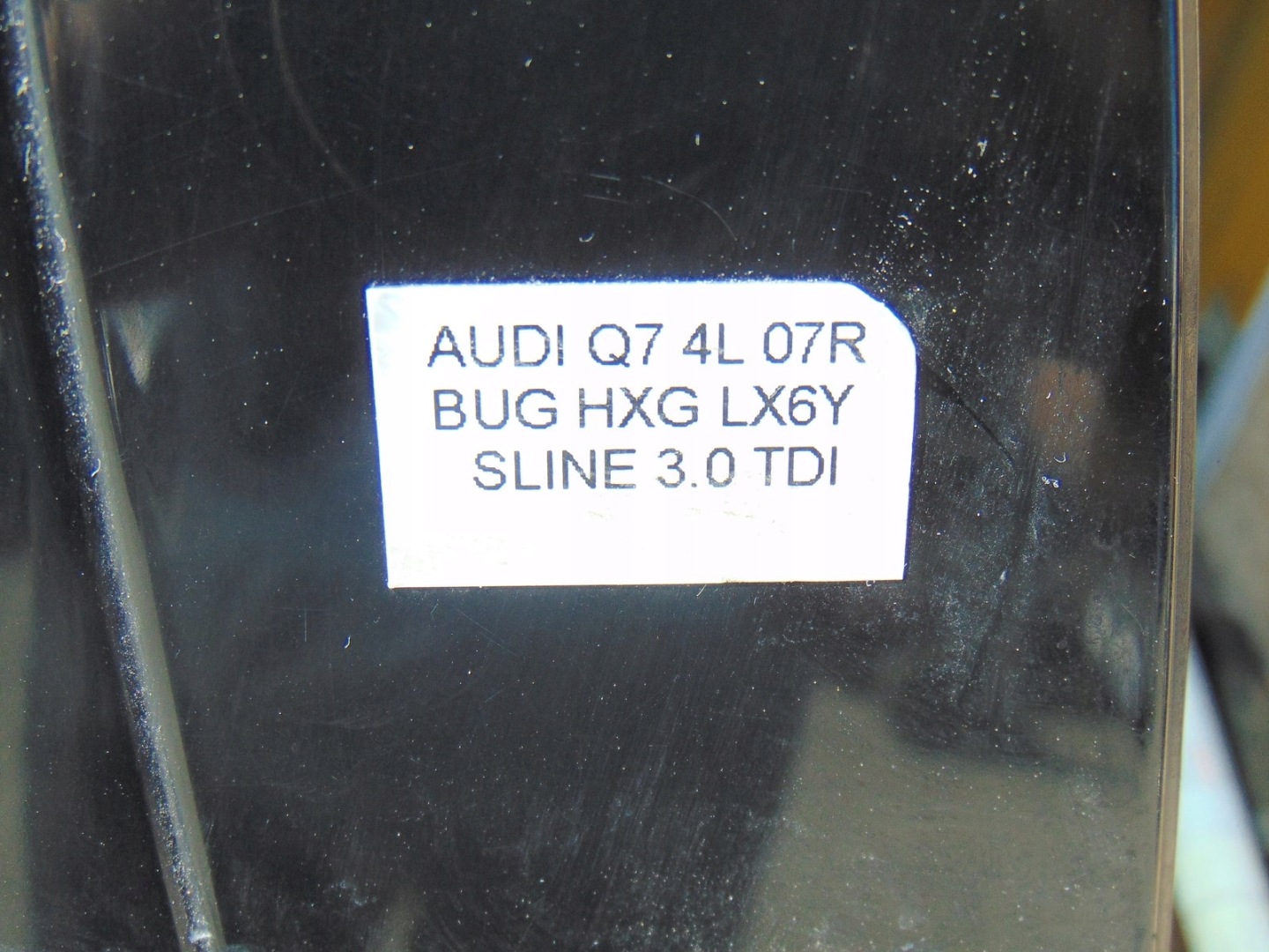door left rear part rear. LX6Y AUDI Q7 4L