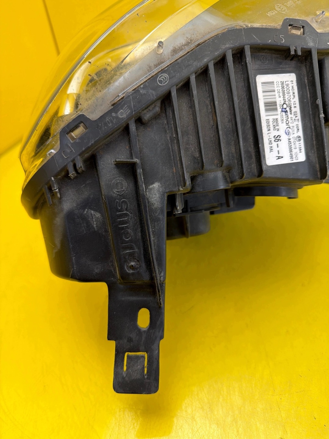 light left front Smart Forfour 3 III A453 W453 Led 2016- 260609944R