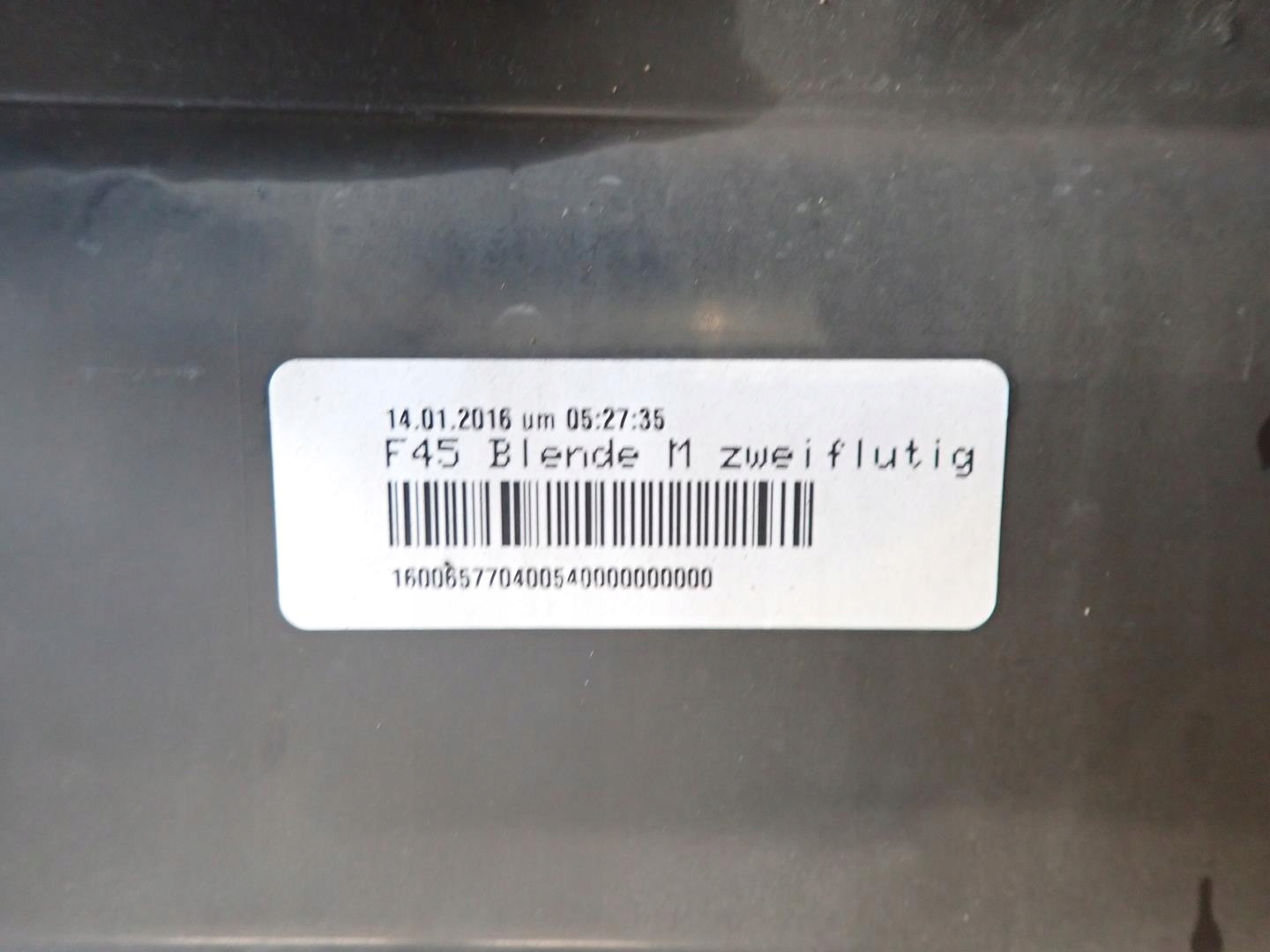 bumper rear part rear BMW 2 F45 m-packet 2014