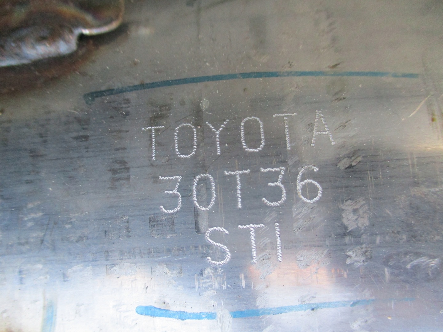 exhaust pipe TLUMIK TOYOTA CHR 30T36 catalyst