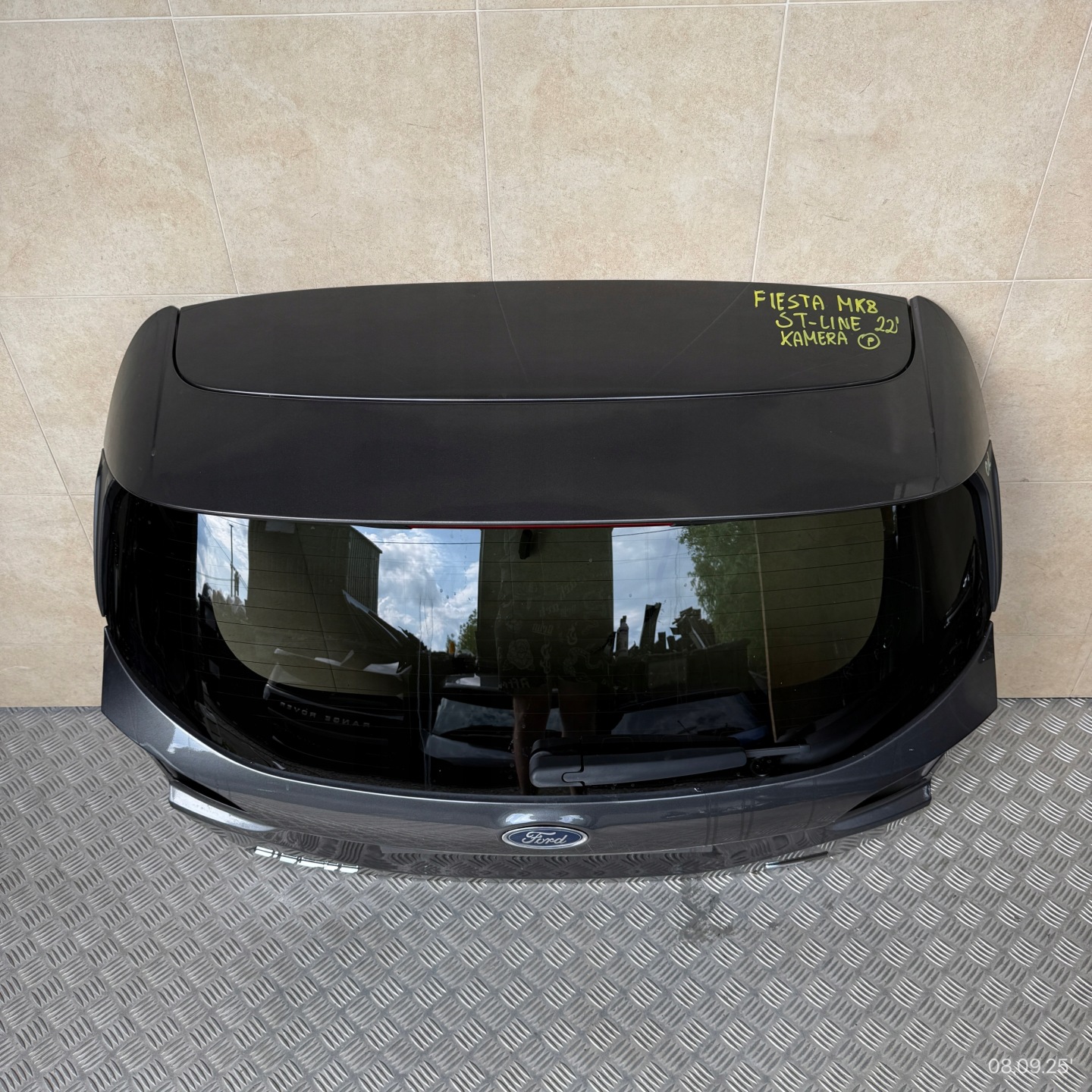 boot doors complete FORD FIESTA MK8 ST-LINE 2022 ROK KAMERA