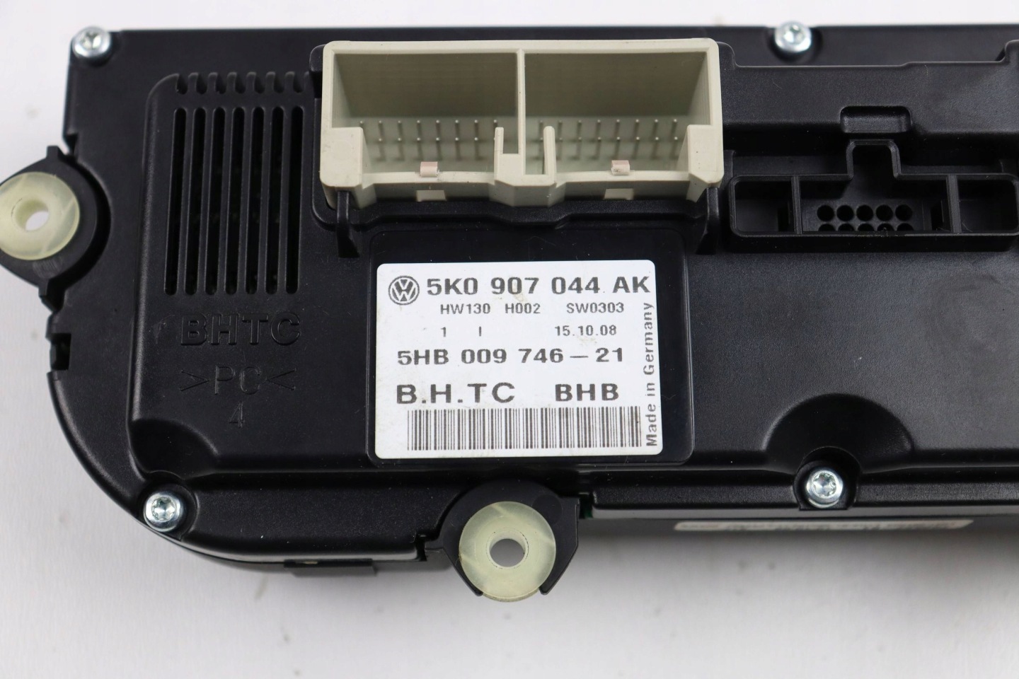 VW PASSAT B7 CC GOLF VI commande de climatisation alimentation d'air 5K0907044AK