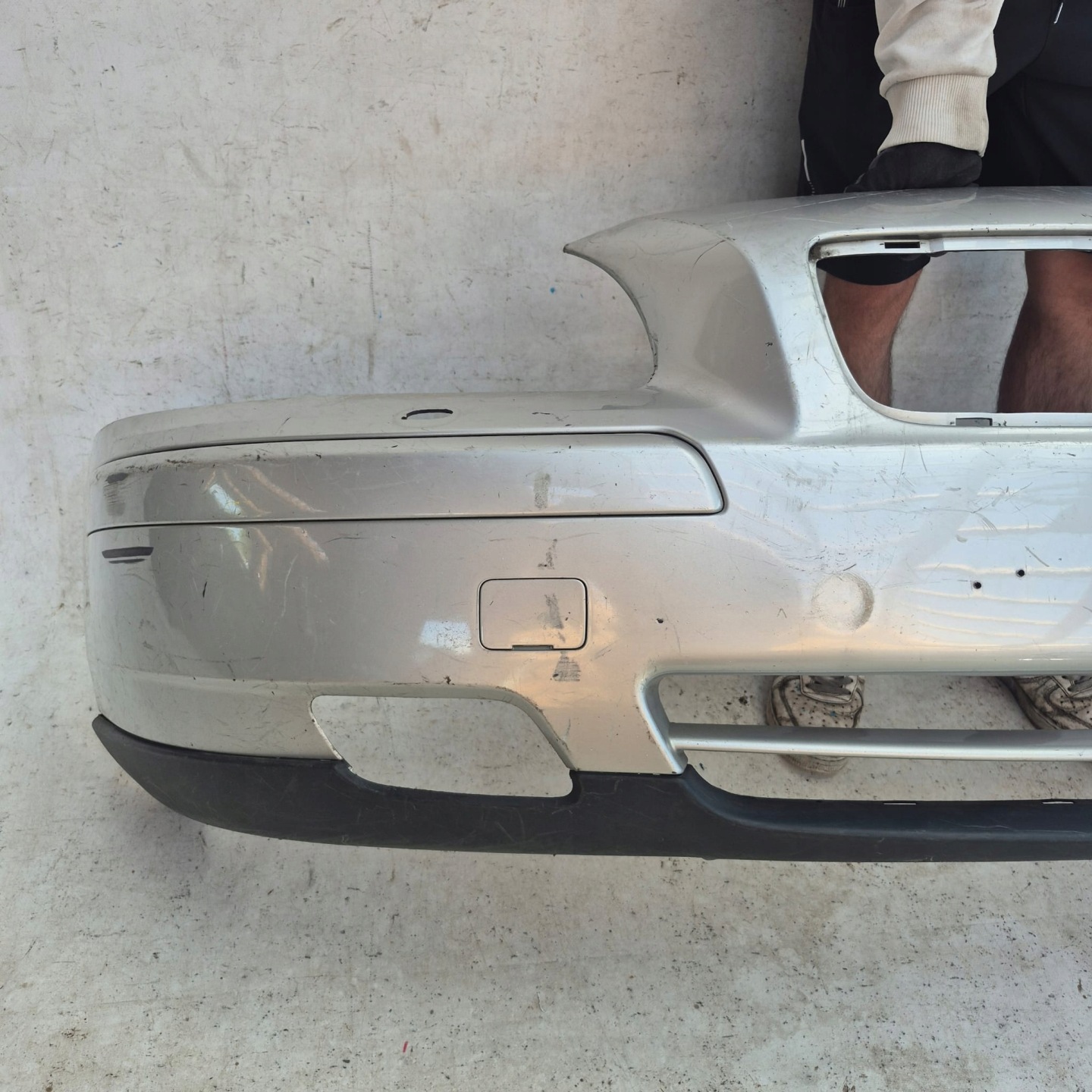 VOLVO V70 II 2 LIFT 05-07 bumper front front washer