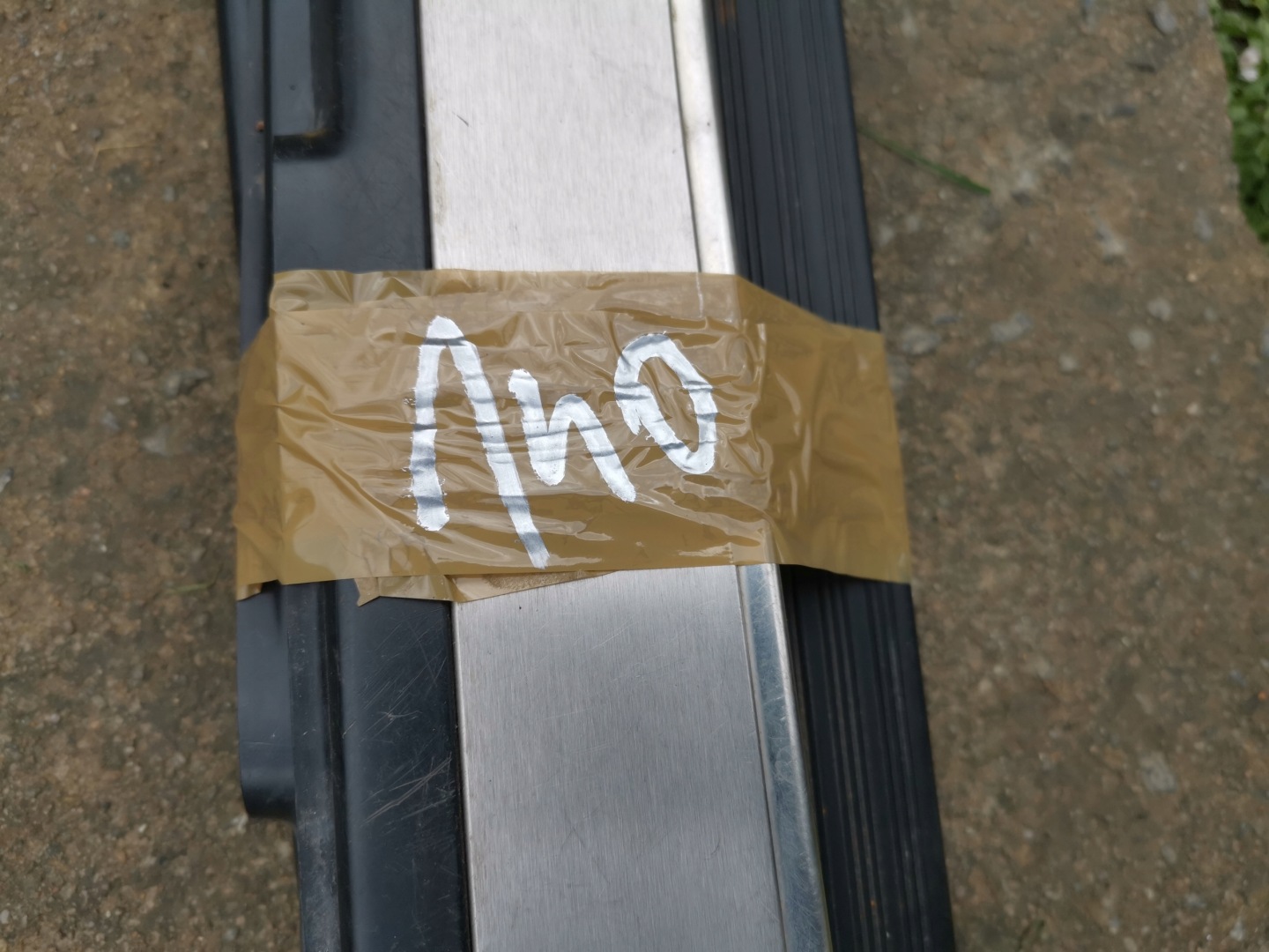moulding cap threshold MERCEDES W140 front rear part