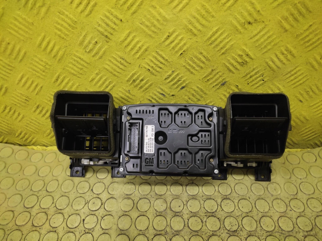 OPEL VECTRA C display KRATKI air conditioning devices 93176793