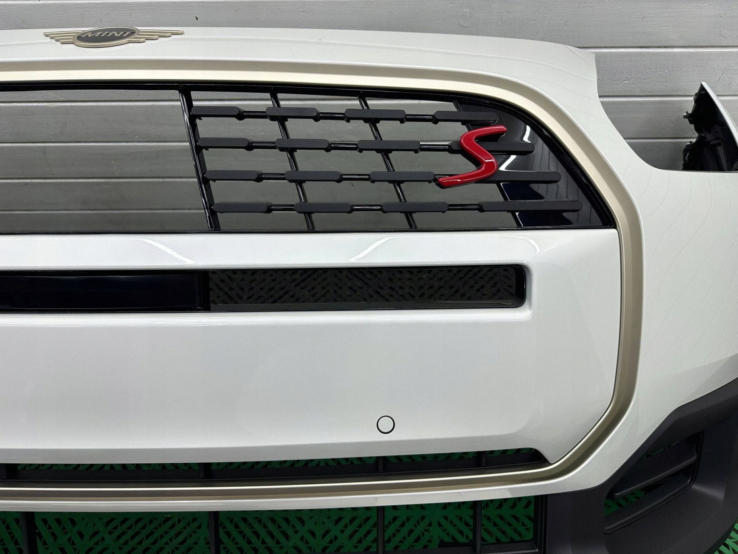front bumper Mini Countryman U25 S complete colour A96 NANUQ WHLTE CP1