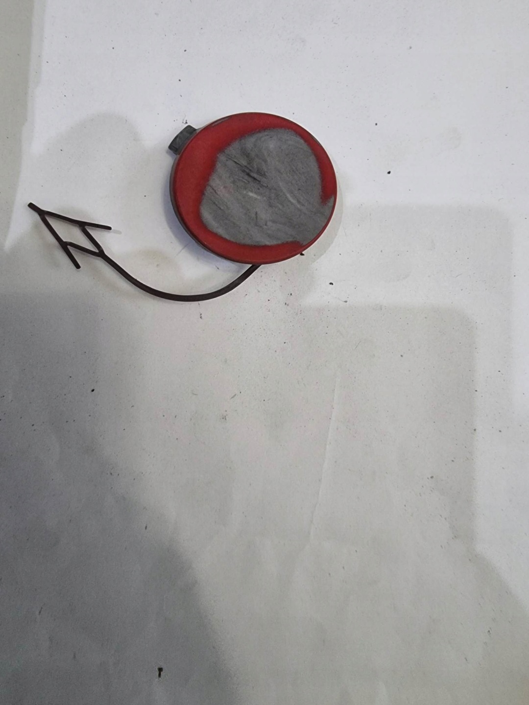 SKODA FABIA III -> towing hook cap of a bumper front