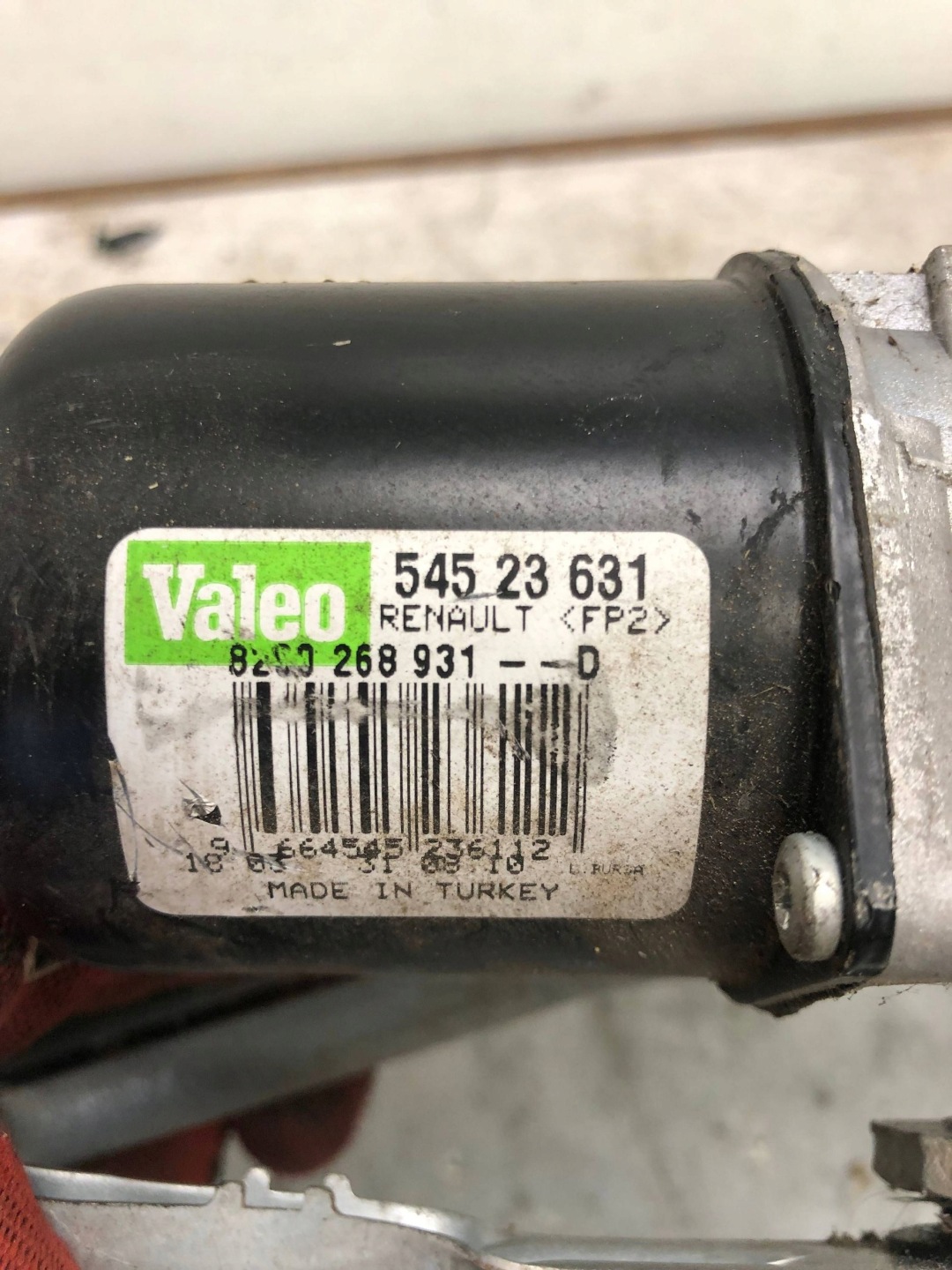 Wischergestänge RENAULT CLIO III 8200268931