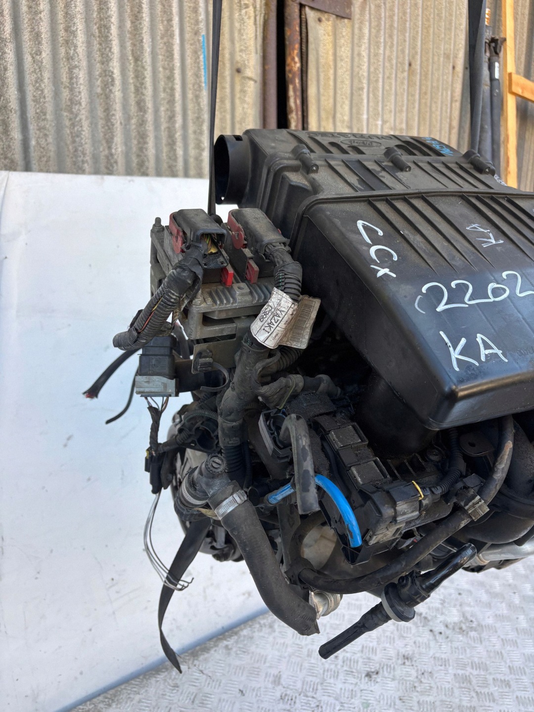 engine Z OSPRZETEM 169A4000 1.2 FORD KA MK2