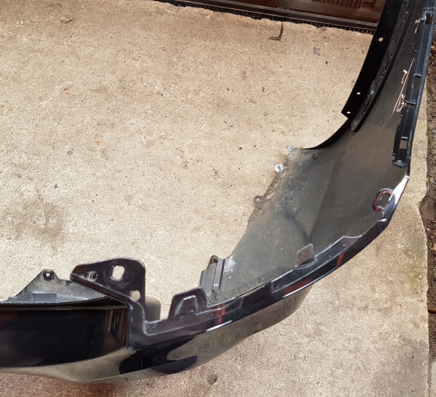 bumper rear BMW X1 F48 LCI m-packet