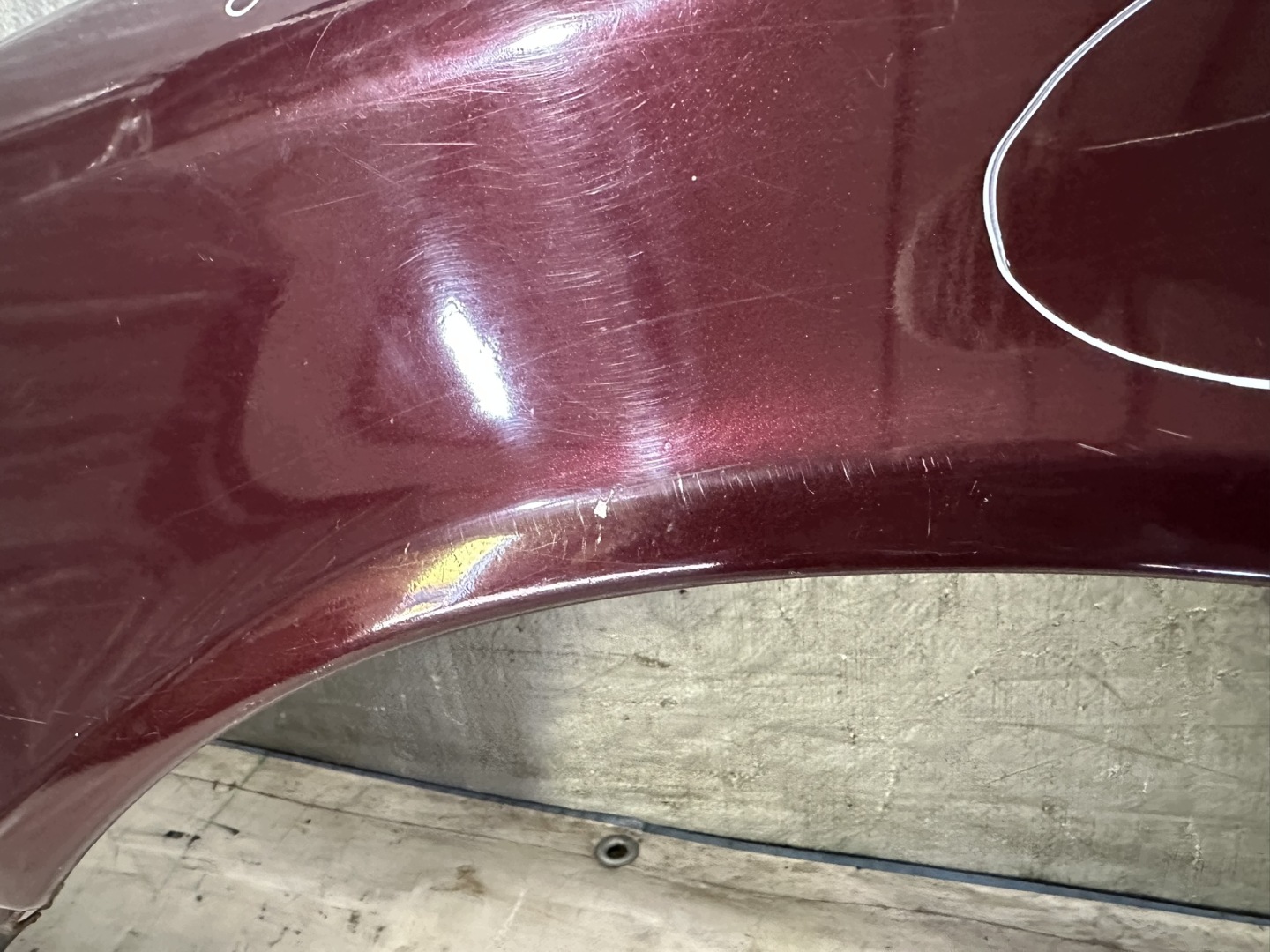 fender left front AUDI 80 B4 sedan k:LZ3T