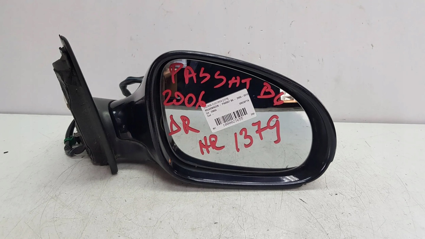 mirror right Vw Passat B6 05- 9PIN