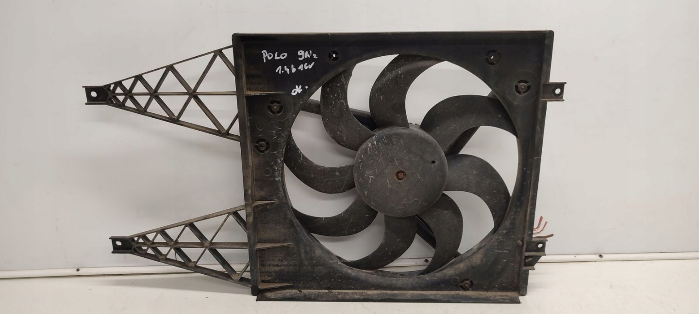 ventilátor chladiče VW Polo 9N LIFT 5D 1,4