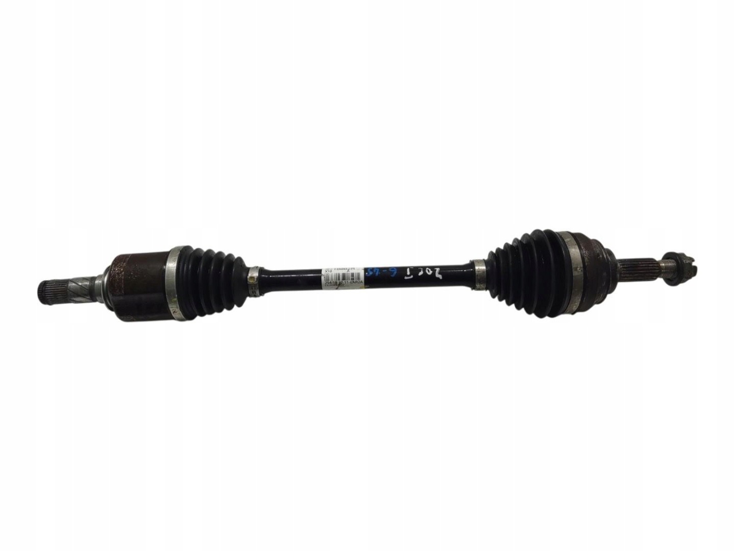 semi-axis left front front RENAULT ZOE and 2013-2019 391018882R
