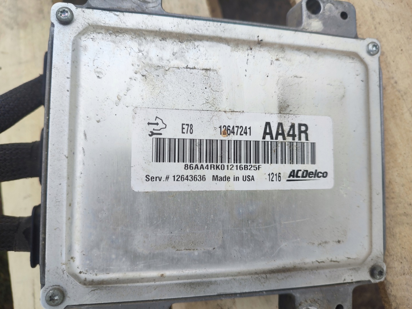 WYLOGOWANY Z PINEM OPEL ASTRA J computer control unit 12647241
