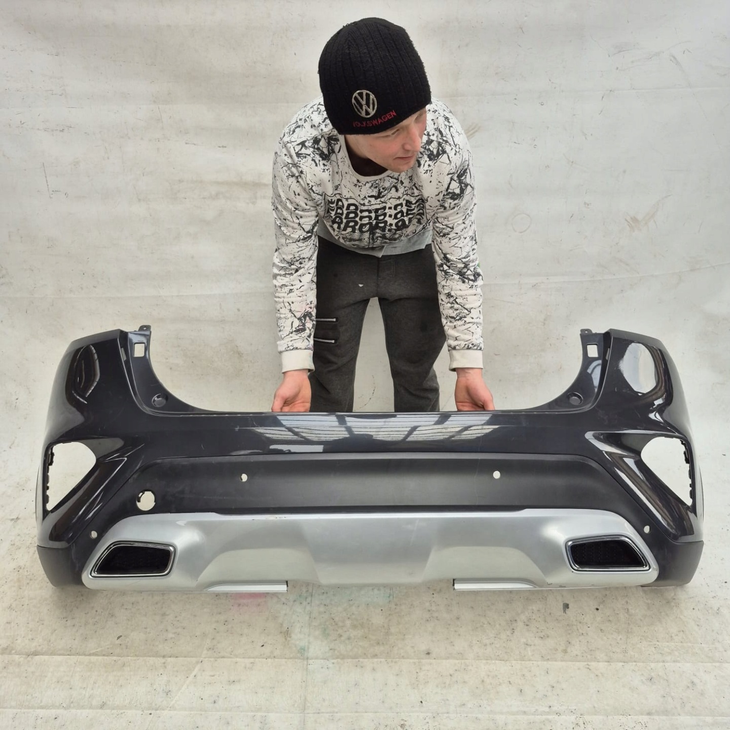 KIA XCEED X CEED X-CEED 19- bumper rear part rear PDC towing