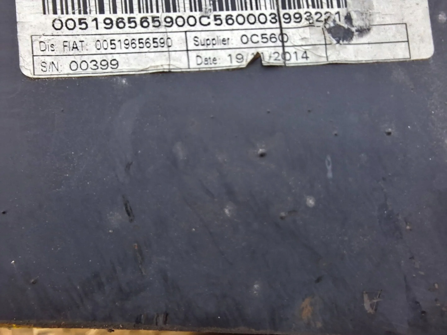 axis rear part 519656590 Fiat Panda III 12