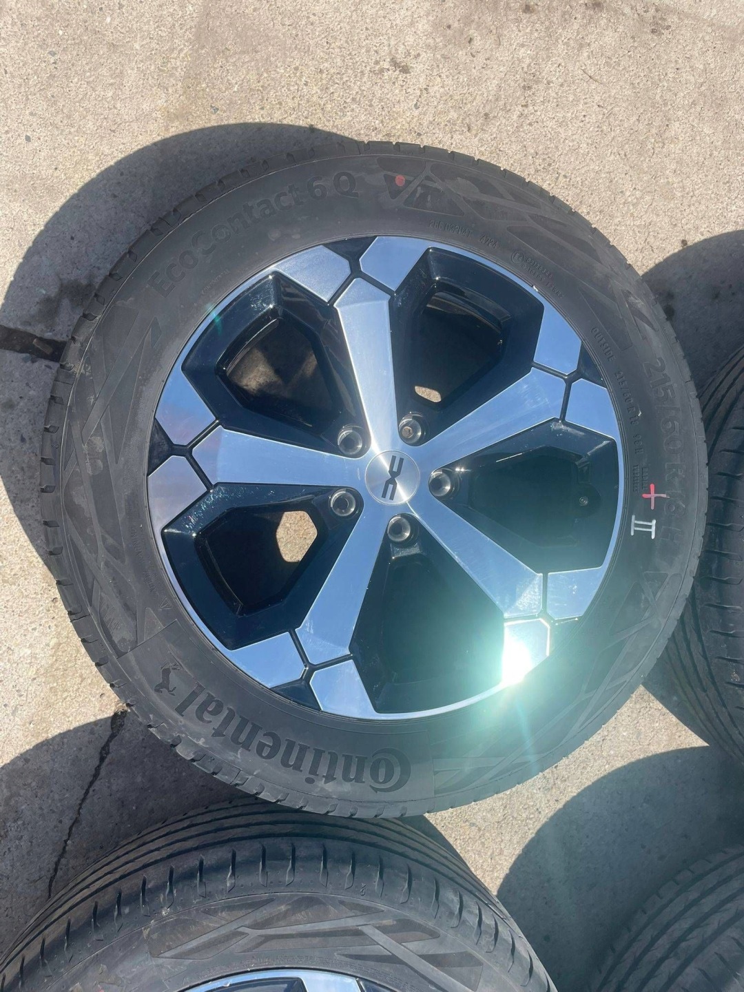 disc 18 wheels discs Bigster 403000722R tyres Continental 215/60 nr II