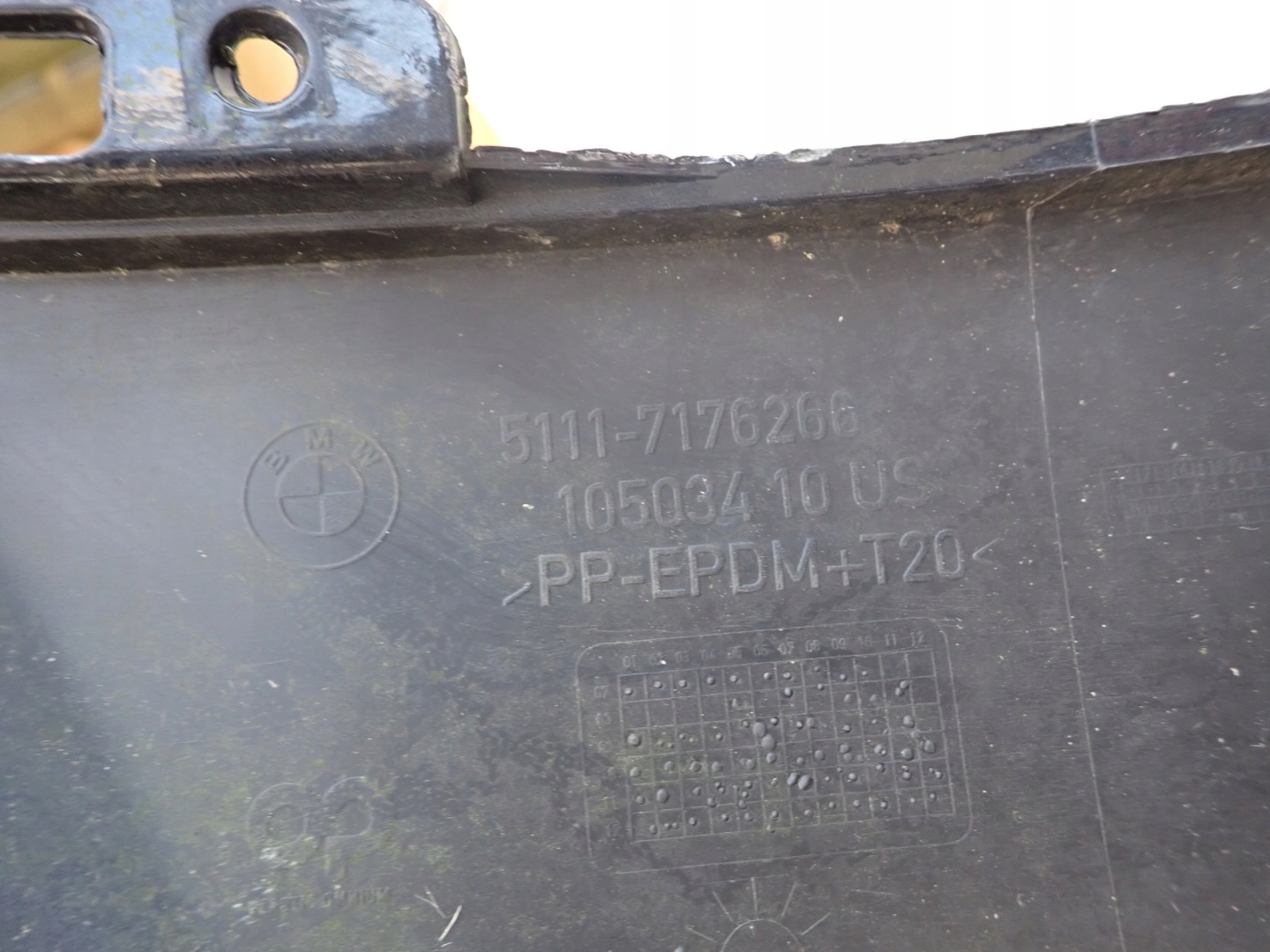 BMW X6 E71 LIFT 10-14 bumper front front 6XPDC 7176266