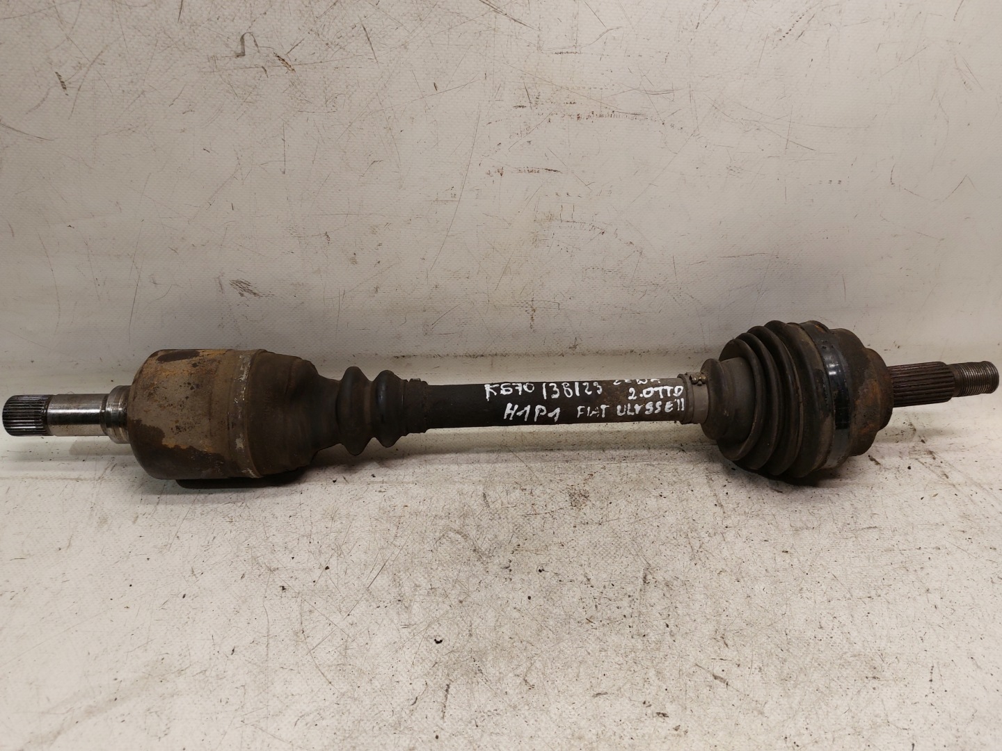 semi-axis left FIAT ULYSSE II 2.0JTD