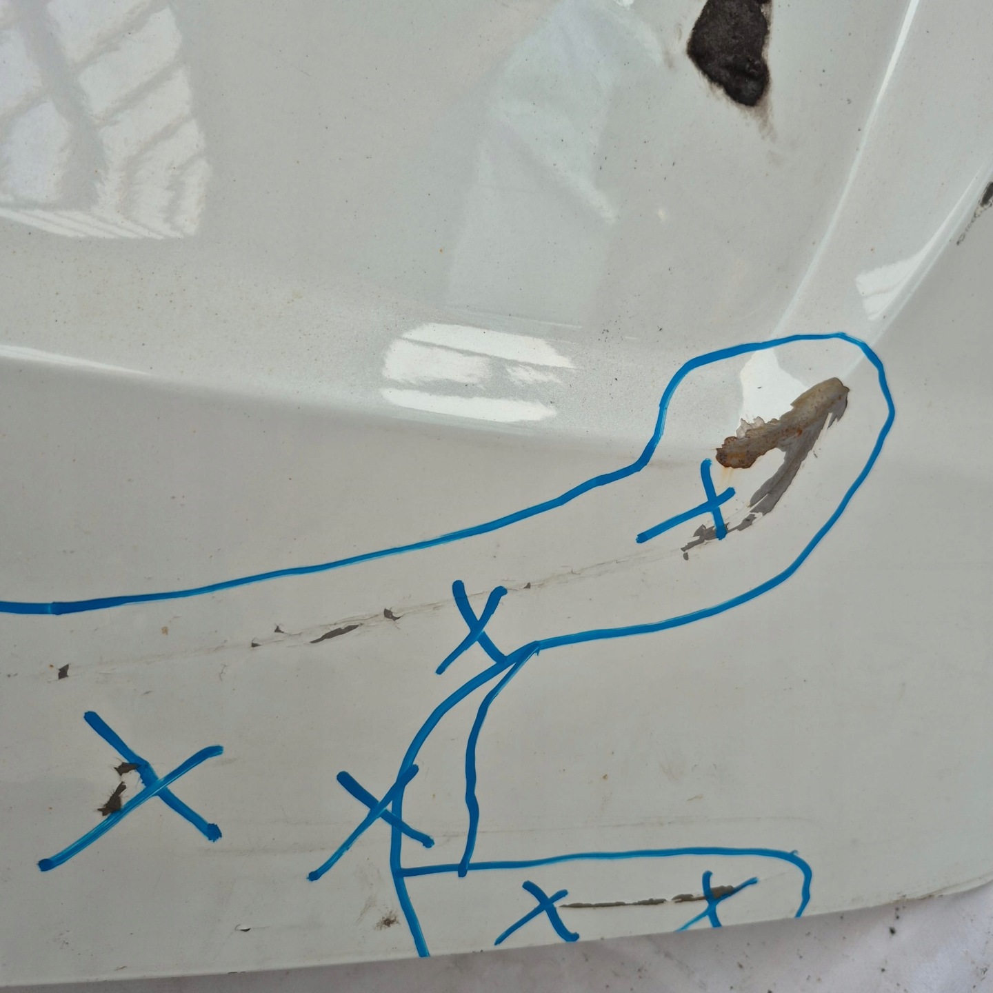 HONDA JAZZ III 07- trunk door boot rear part rear