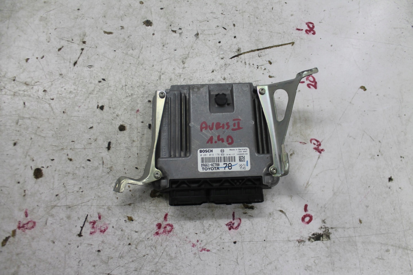 computer Motore 89661-0Z780 AURIS II E18 1.4 D-4D 12-18