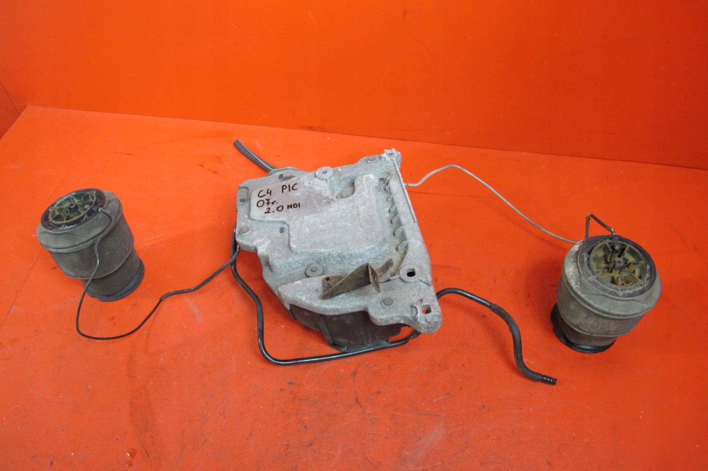 CITROEN C4 Picasso and pump compressor; springing airbag MIECH rear part KOMPLET