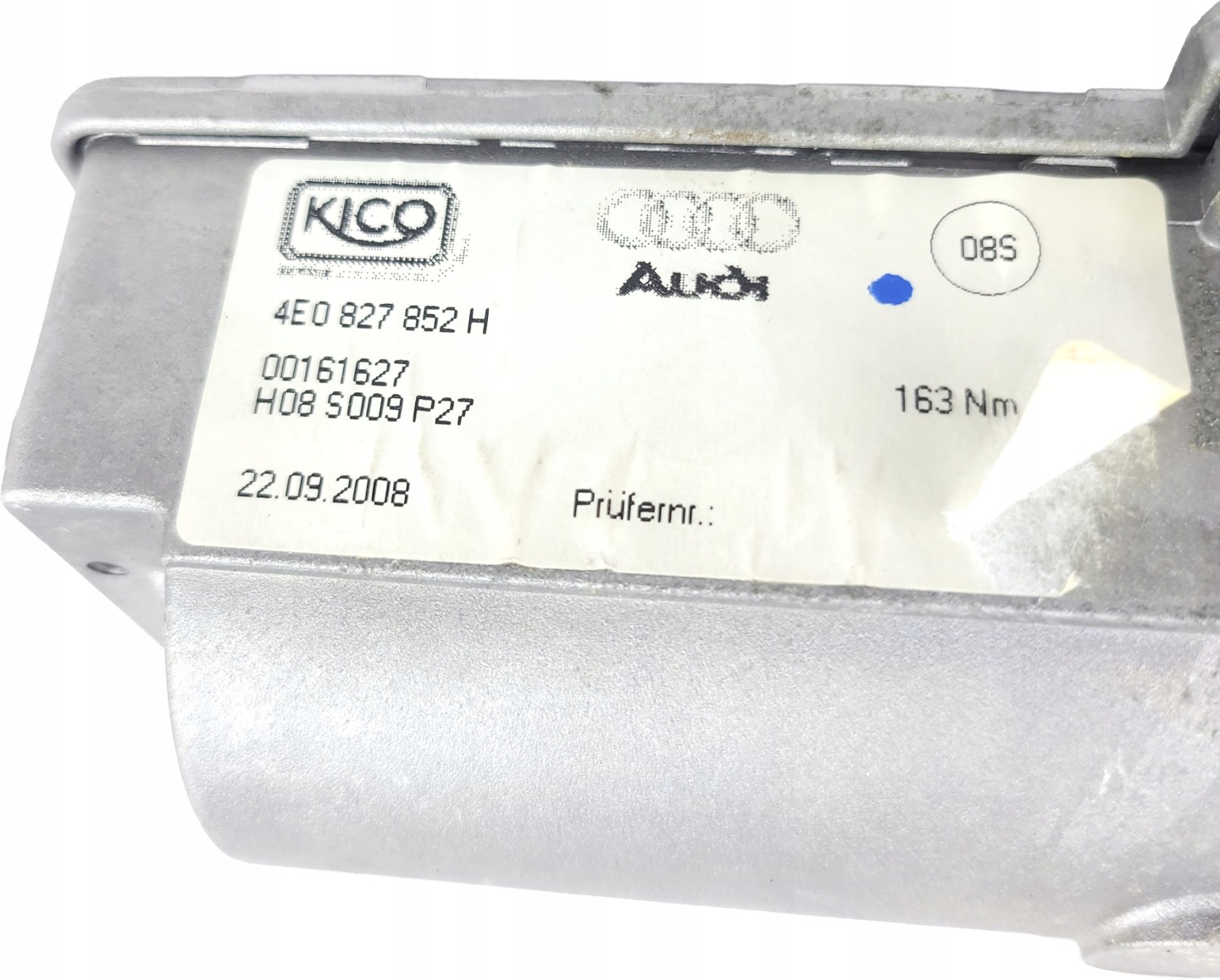 AUDI A8 D3 LIFT damper bonnet boot electrical 4E0827852H