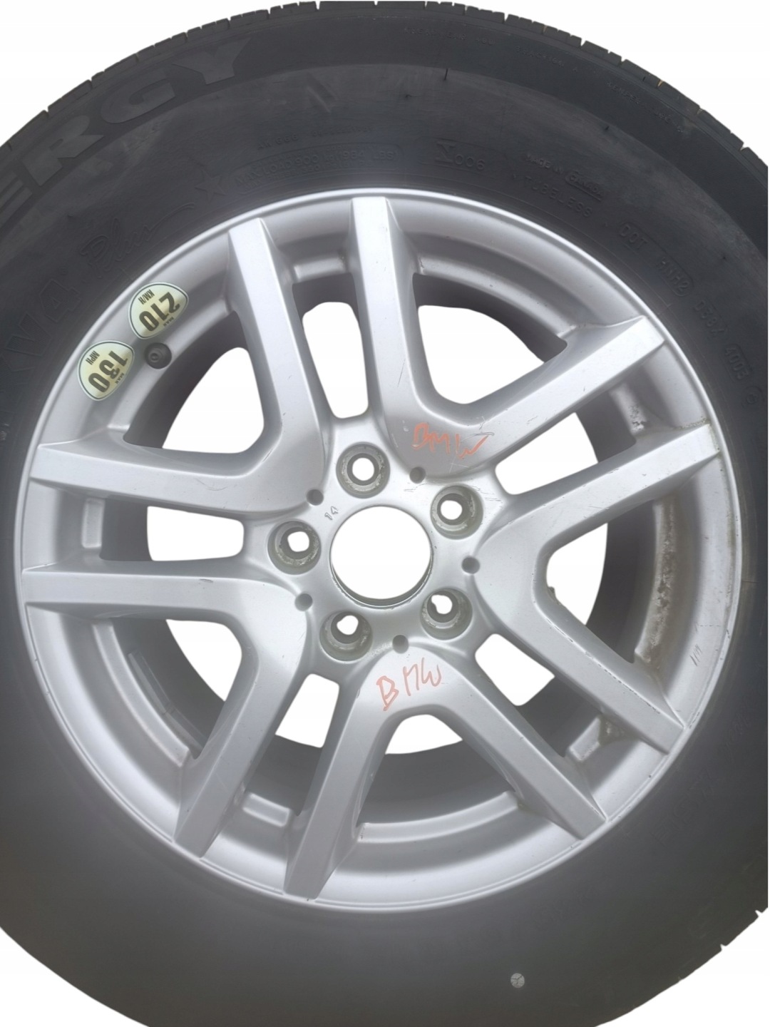 wheel spare spare tyre BMW X5 E53 R17