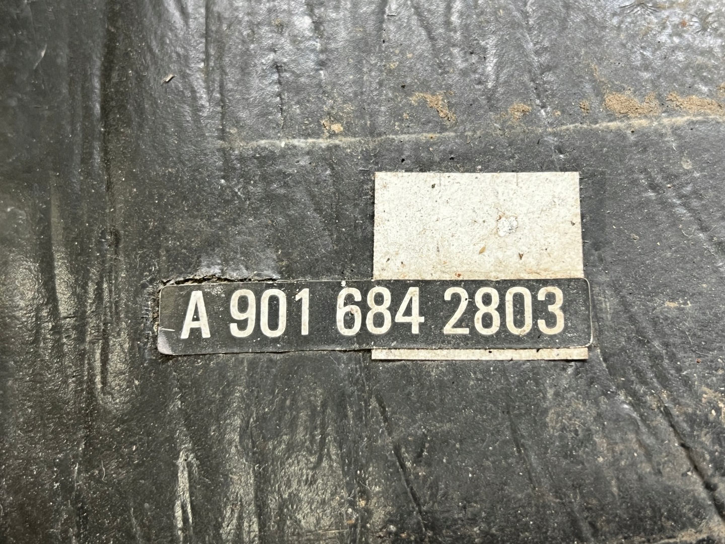MERCEDES SPRINTER W901 - W904 mats floor cabs A9016842803