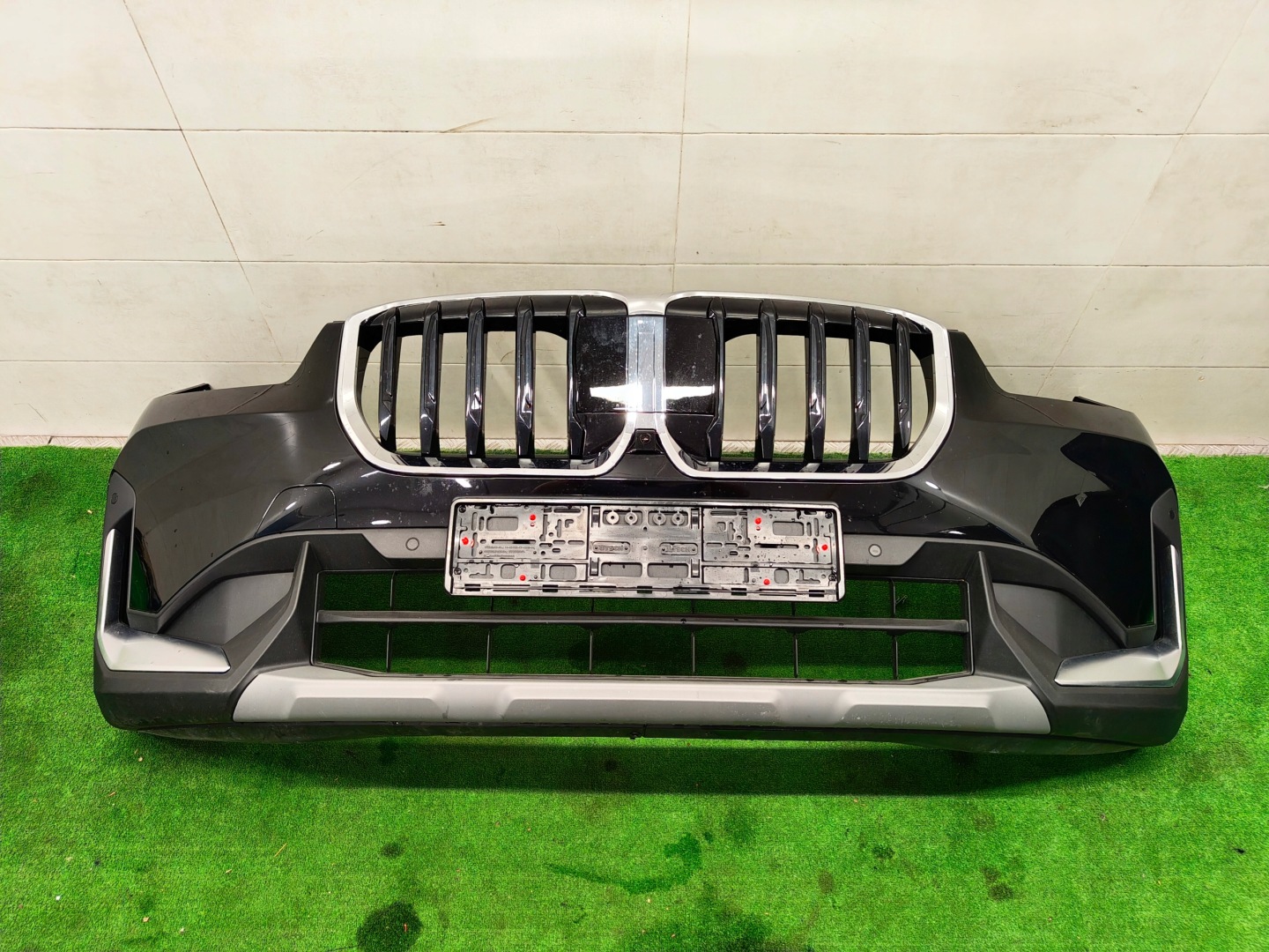 BMW X1 U11 front bonnet bumper lights fenders support panel for radiators 475