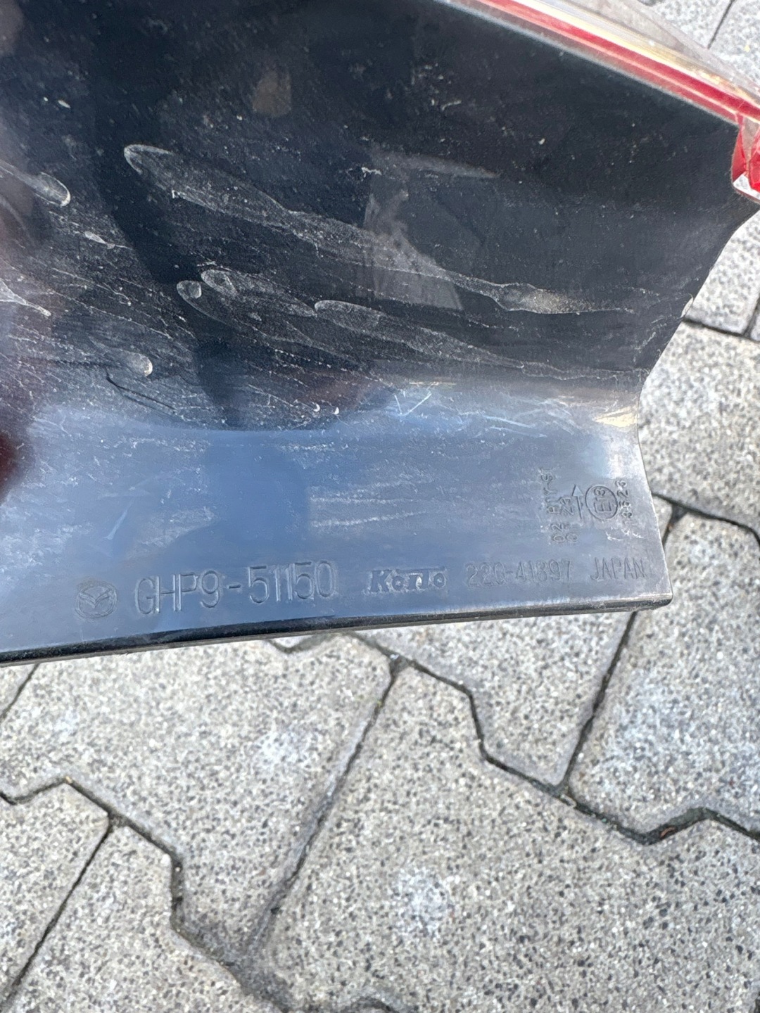Mazda 6 GJ light right rear part