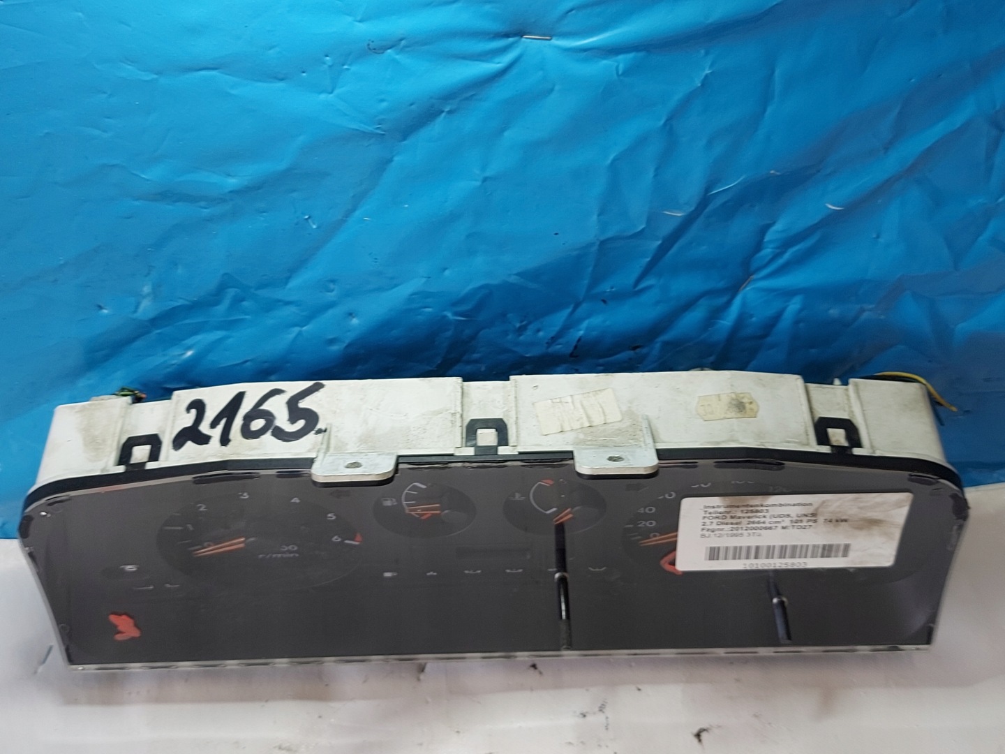 dials clock FORD MAVERIK 2.7 D 34192201