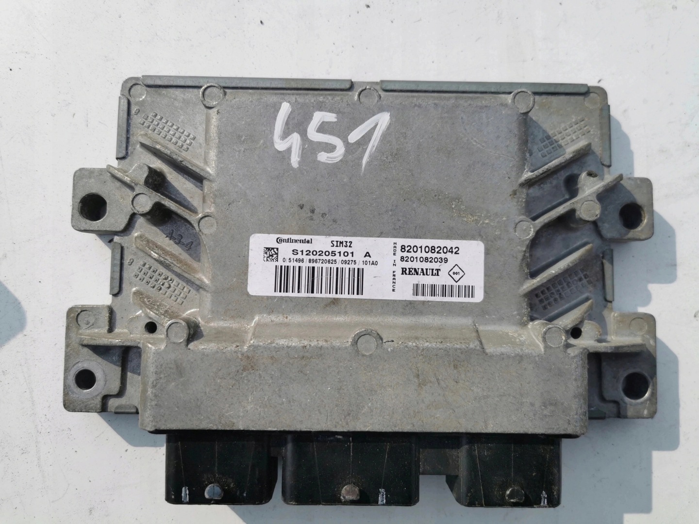 DACIA SANDERO 1.2B 16V S120205101A 8201082042 KOMP