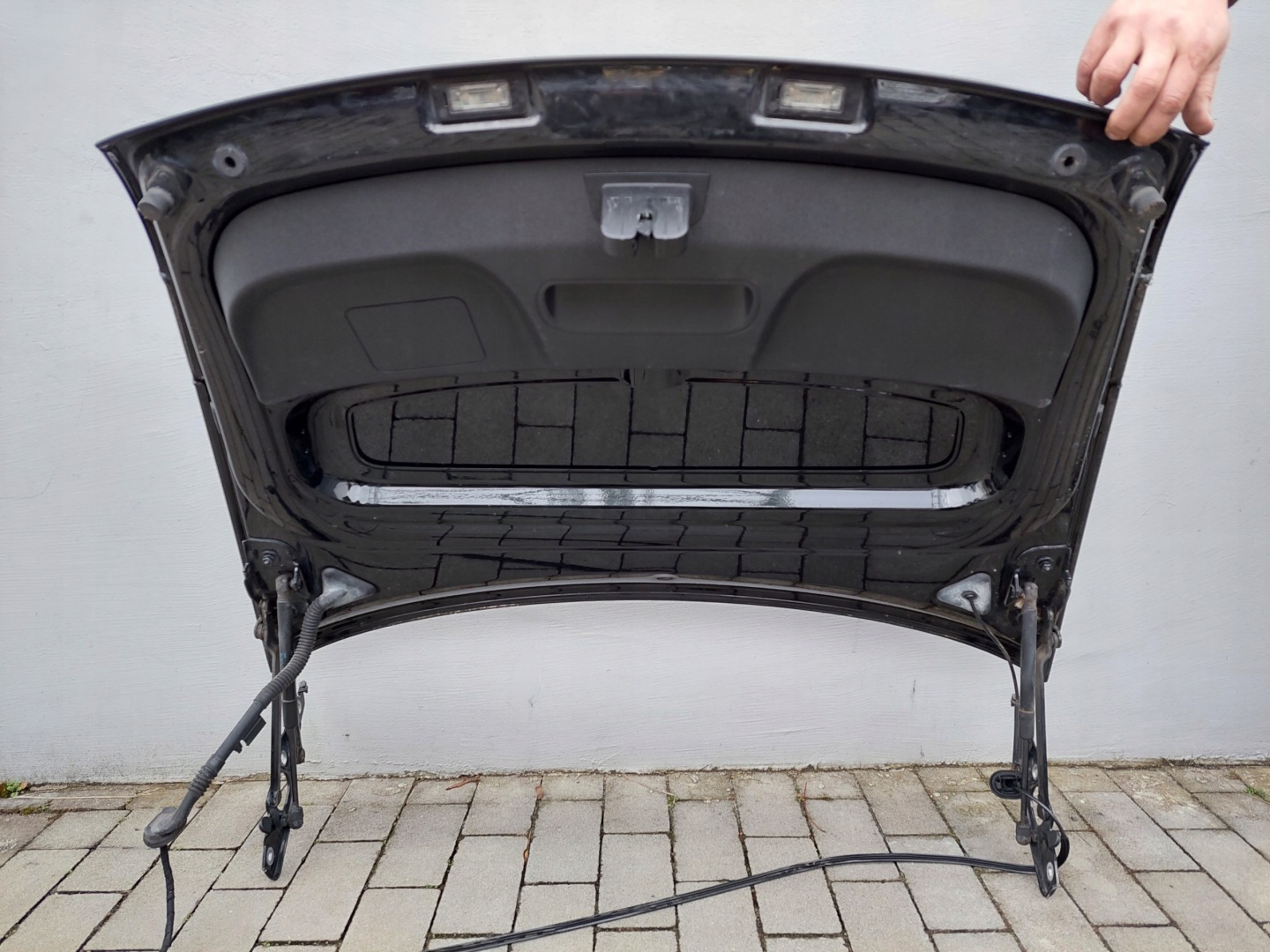 trunk door + spoiler rear part CABRIO AUDI TT 8J LZ9Y