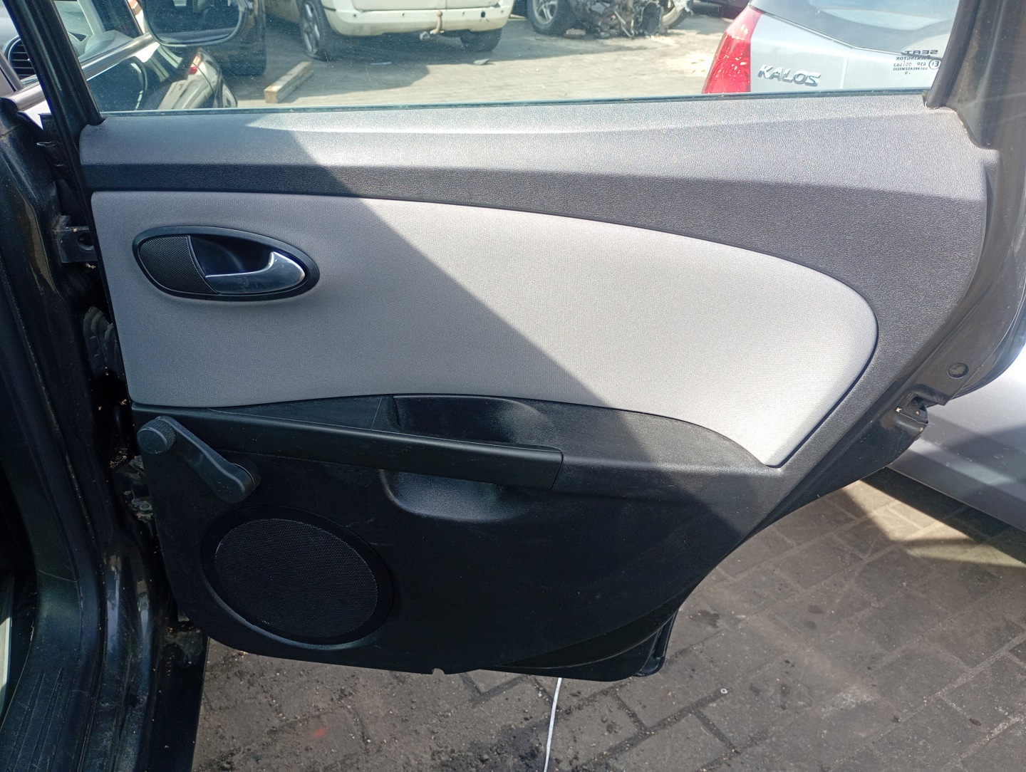 upholstery side right rear part Seat Leon 2 II 05-13