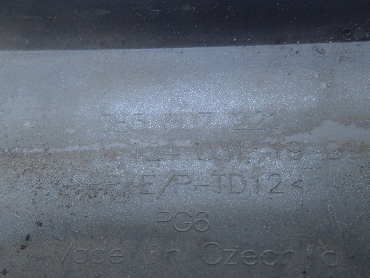 bumper front front SKODA OCTAVIA 4 IV 5E3 NX3