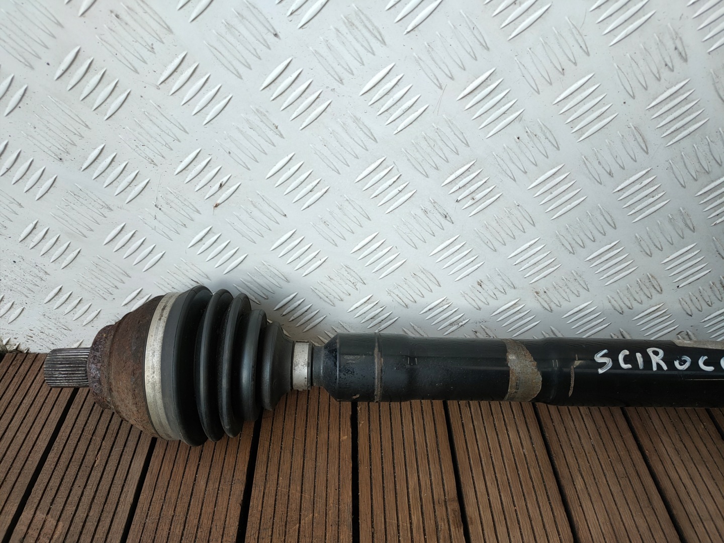 VW SCIROCCO III 08-17 2.0 TSI semi-axis front right front 1K0407272TJ OE