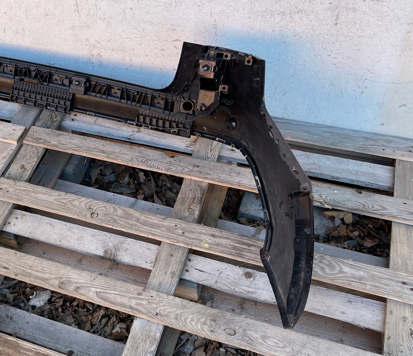 AUDI A4 B9 LIFT AVANT KOMBI S-LINE bumper rear part rear below PDC
