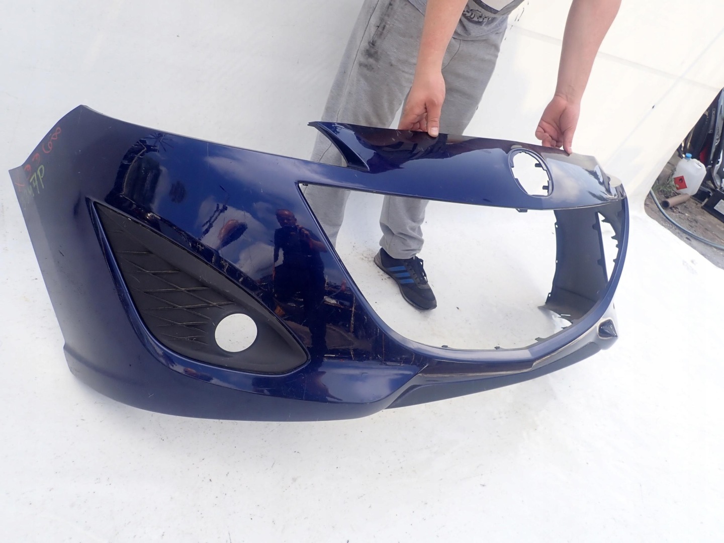 MAZDA V 5 11-14 bumper front front