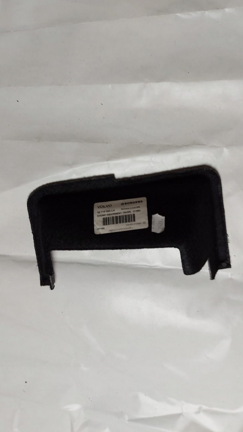 cover WYGLUSZENE boot upholstery left VOLVO S-80 II OE