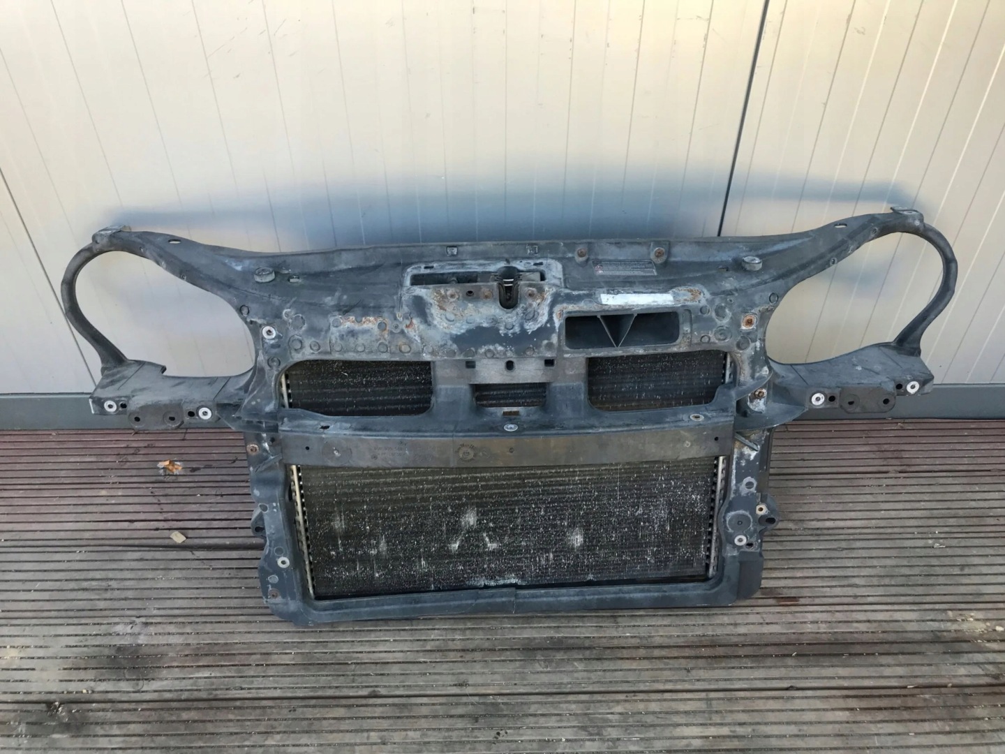 support panel for radiators radiator pillar KOMPLET VW POLO IV OKULAR