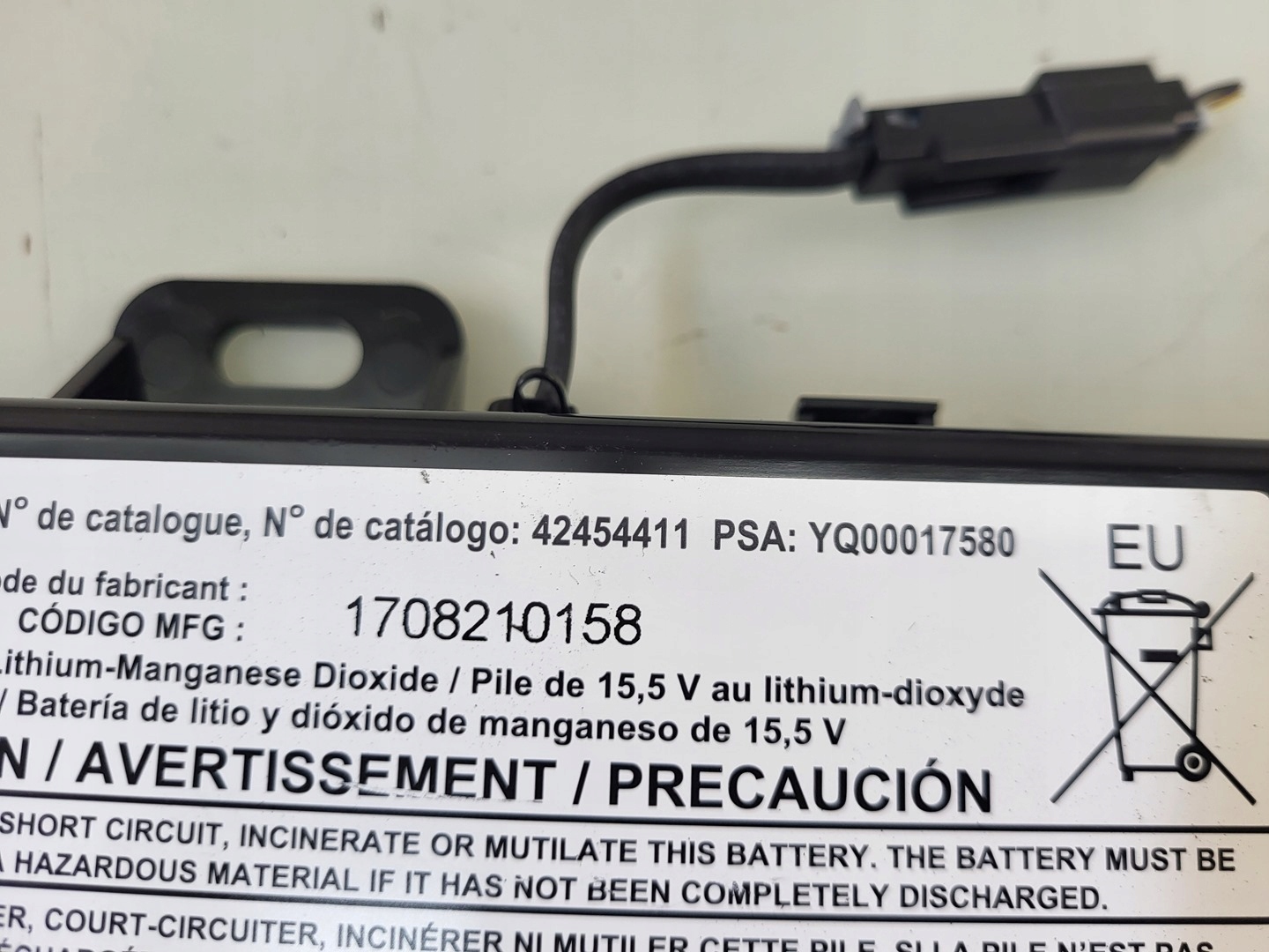 bateria akumulator 2.0 cdti OPEL INSIGNIA B 42454411