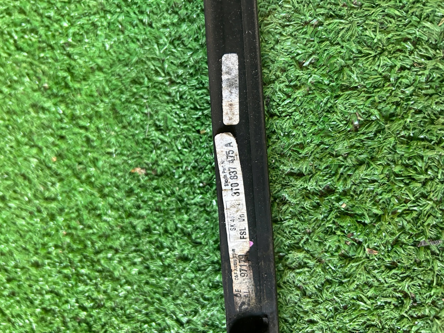 SKODA SUPERB moulding for door left 3T0837475A
